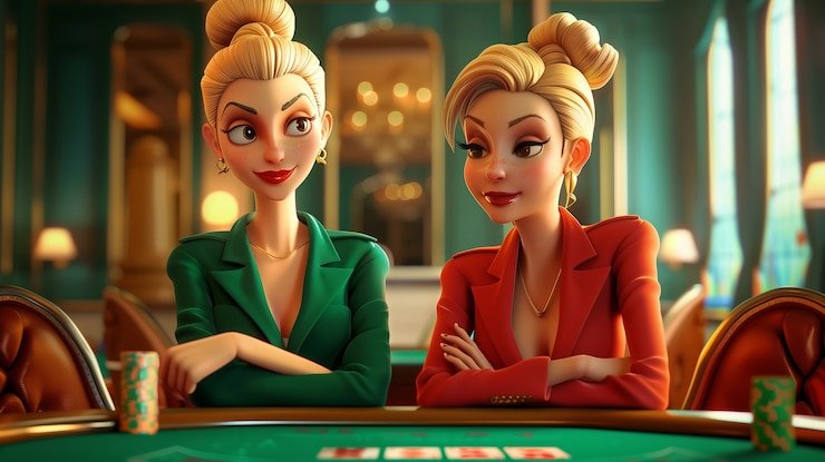 Studio live dealer Lightning Baccarat singgah4d dengan setup multi-kamera profesional